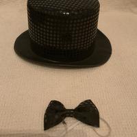 Cappello  a cilindro con paillettes