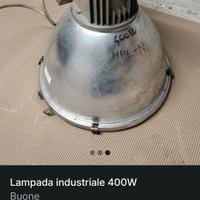lampada stile industriale 