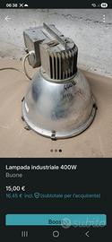 lampada stile industriale 