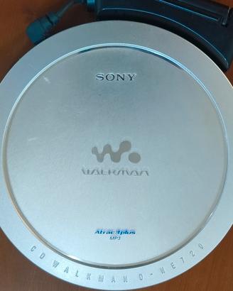 Sony Walkman D-NE720 • MP3 • Lettore CD • Testato