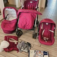 Trio inglesina color magenta