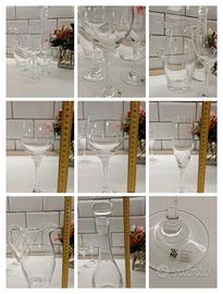 servizio bicchieri in cristallo WMF