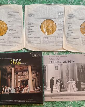 Cofanetto Vinili Eugene Onegin di Čajkovskij