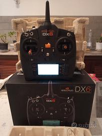 radiocomando  Dx6 con heli Blade 230  etc