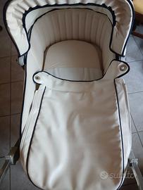 passeggino carrozzina bianco