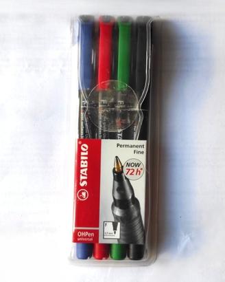 🖍️Set 4 Pennarelli STABILO per superfici lisce