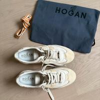 Sneakers Hogan pelle beige