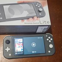 Nintendo Switch Lite Grigia + Scatolo