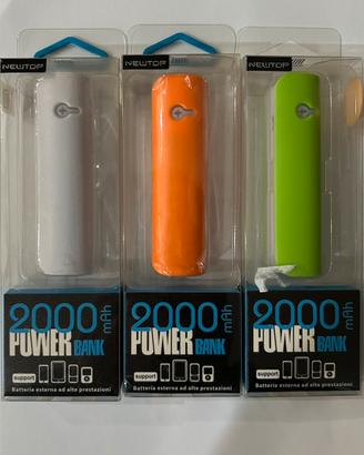 Set 3 Power Bank NEWTOP NT-4058 – Nuovi