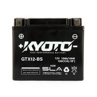 BATTERIA KYOTO GTX12-BS 12V 10AH AGM PER PIAGGIO