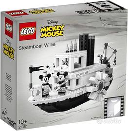 LEGO 21317 STEAMBOAT WILLIE (nuovo, senza scatola