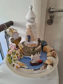 centrotavola confettata prima comunione