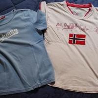 Coppia magliette Napapjri e Guess