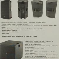 Impianto nuovo: casse attive e subwoofer attivo