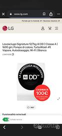 Lavasciuga Signature LG AI DD | Classe A |