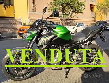 VENDUTA-Kawasaki z650 depotenziata 35kw-agosto2019