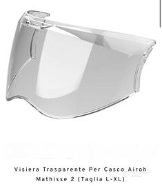 Visiera chiara x casco Airoh Mathisse 2 L/X NUOVA