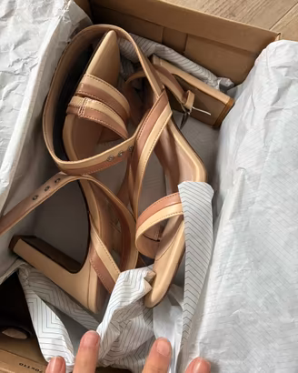 Sandali con tacco nuovi 39