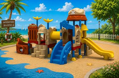 Giochi da Esterno per Spiagge, Scuole, Parchi ecc