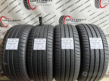 4 PNEUMATICI 215/50 R18 BRIDGESTONE ESTIVE
