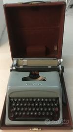 macchina scrivere Olivetti Studio 44  custod rossa