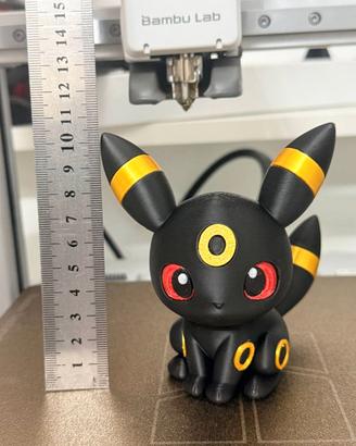 Umbreon Pokémon - Statuetta Handmade Stampa 3D