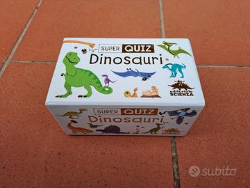 Gioco carte Quiz Dinosauri