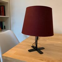 Lampada Ikea Rossa da Comodino