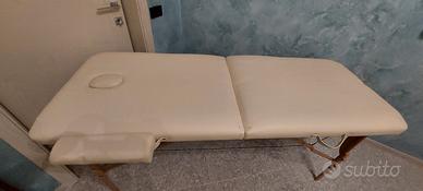 Lettino portatile e massaggio 