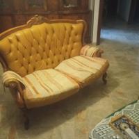 Divano vintage in pelle