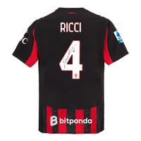 Maglia Milan 25-26 Samuele Ricci Autografata