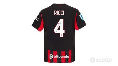 Maglia Milan 25-26 Samuele Ricci Autografata