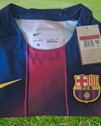 Maglia Barcellona Nike Blu e Rossa Taglia L
