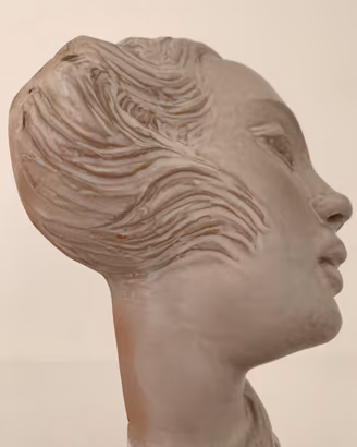 Gaetano Dal Monte Faenza Scultura Ceramic Bollino 