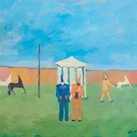 D'accardi, 70x60, olio su tela con autentica.