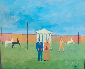 D'accardi, 70x60, olio su tela con autentica.