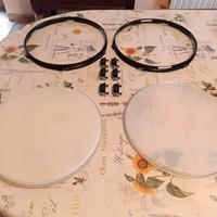 Ricambi hardware per rullante 6 tiranti (+ pelli)