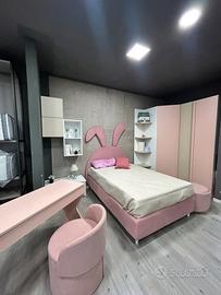 Cameretta bambina completa  Pink Bunny