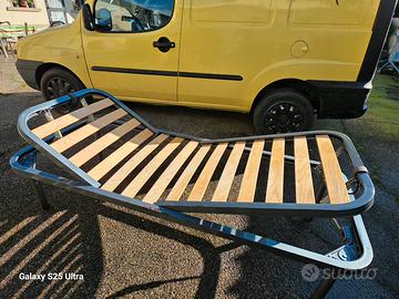 Rete a doghe per letto singolo reclinabile 190x80