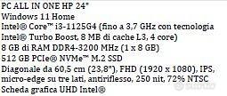 PC Hp all in one 24"