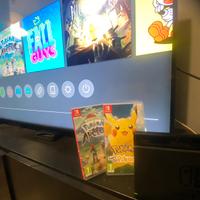 Nintendo switch +2 giochi pokemon