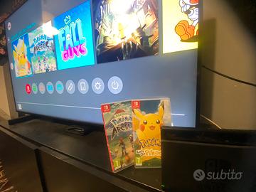 Nintendo switch +2 giochi pokemon