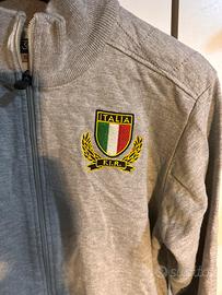 Felpa zip federazione rugby