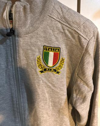Felpa zip federazione rugby