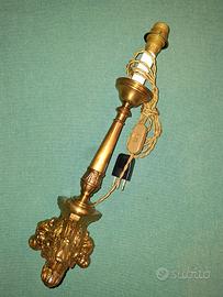 Coppia di candelabri elettrici restaurati