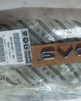 Scritta/Logo "EVO" per Fiat Punto 