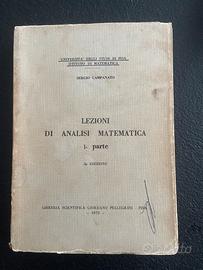 lezioni di analisi matematica vintage