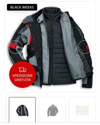 Giacca Moto da Donna 4 Stagioni Originale Ducati
