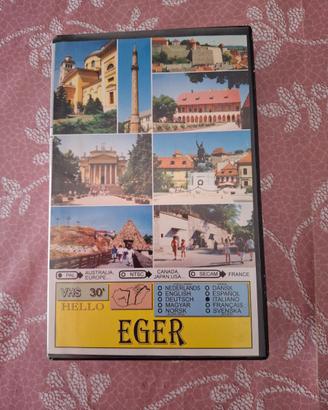 cassetta vhs EGER UNGHERIA