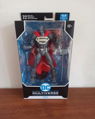 STEEL SUPERMAN MC FARLANE RARO